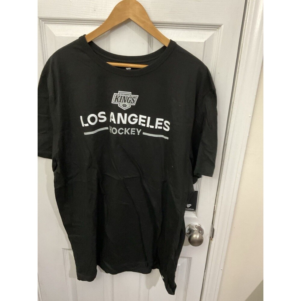 NWT Los Angeles LA Kings Hockey 2xl Black Mens Adult T-shirt